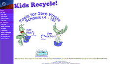 Desktop Screenshot of kidsrecycle.org