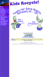 Mobile Screenshot of kidsrecycle.org